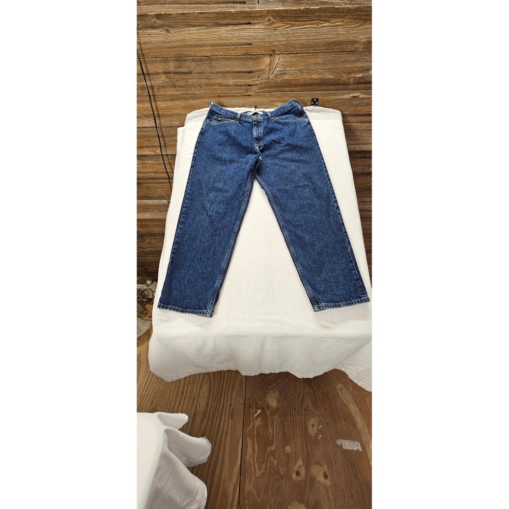 Lee Regular Fit Straight Leg Jeans Mens 38x29 Medium Wash Denim 2055540